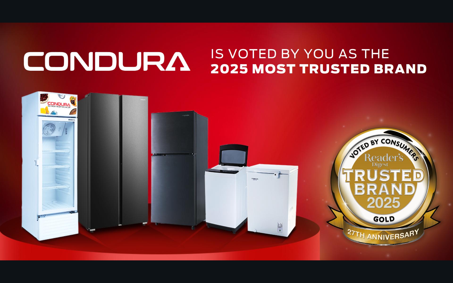 Condura Earns Gold In 2025 Reader’s Digest Trusted Brand Awards