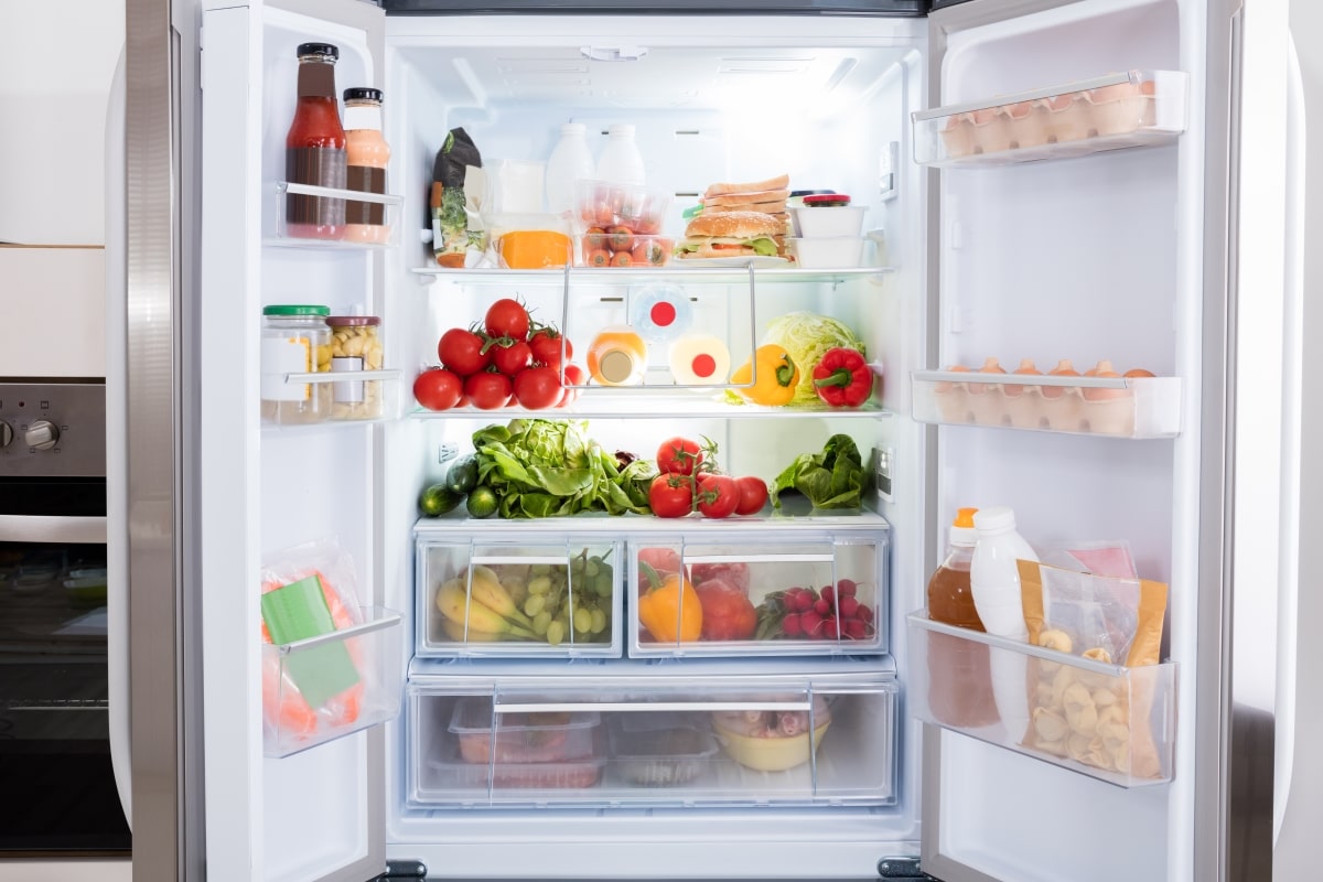 Organized refrigerator